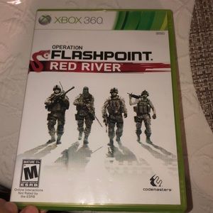 xbox360 operation FLASHPOINT RED RIVER GAME